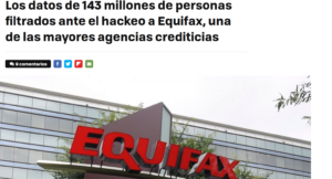 Caso Equifax 2017 violación de datos